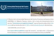 Hoy se Lanza la Licenciatura de Logística Integral