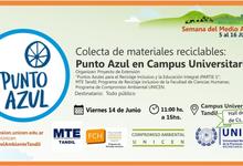 Colecta de Materiales Reciclables: Punto Azul en el Campus