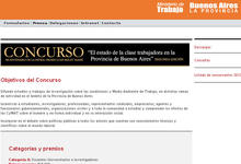 2do Concurso “El Estado de la Clase Trabajadora en la Provincia de Buenos Aires”