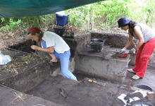 Excavaciones arqueológicas en la zona de Olavarría