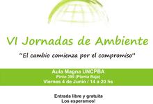 En Tandil, VI Jornada de Ambiente 