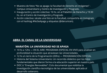 La Universidad No se Apaga