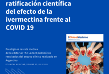 CCT Conicet Tandil: ratifican efecto de ivermectina ante el COVID19