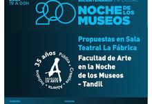 Arte y Cultura: Noche de los Museos y Clases Magistrales