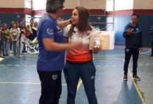 Fotogalería: Estudiantes y autoridades en apertura Olimpiadas