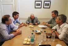 Mesa de Trabajo Regional: reunión en Rectorado Unicen