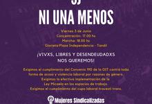 Agenda regional #3J #NiUnaMenos