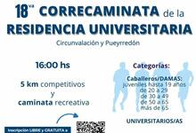 Nueva edición de la Correcaminata de la Residencia Universitaria de FIO