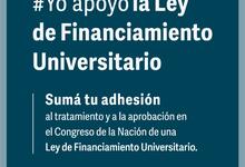 Suma tu adhesión a la Ley de Financiamiento Universitario