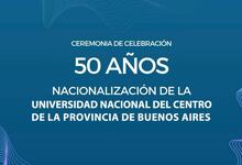 Hoy: ceremonia de celebración por los 50 años de nuestra nacionalización