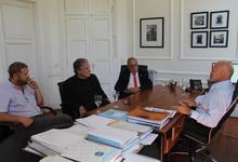 El Rector Aba se reunió con el Intendente de Tandil