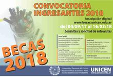 Convocatorias en becas y ayudas económicas que otorga UNICEN