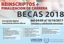 Convocatorias en becas y ayudas económicas que otorga UNICEN