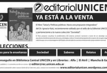 Nuevo libro de la Editorial Unicen