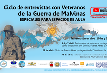 Ciclo de entrevistas virtuales con Veteranos de la Guerra de Malvinas