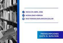 Preinscripciones al Doctorado Interinstitucional en Derecho