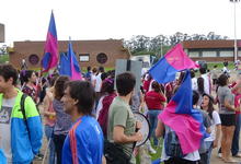 Colorido y participación en el inicio de las Olimpiadas