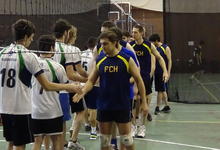 El voley ya se disputa en el CCU