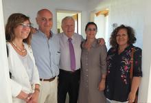 Autoridades recorrieron Jardín Maternal que en 2020 abrirá en Azul