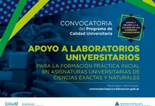 Apoyo a laboratorios universitarios destinados a la formación 