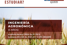 Abierta la inscripción 2020 a carreras en Agronomía