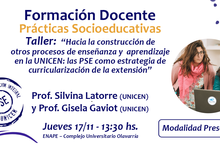 PSE: el último encuentro anual de formación será presencial, en Escuela Esquivel