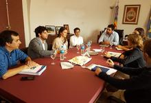 Derecho se reunió con Municipios de La Madrid y Pringles