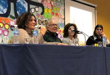 Adolfo Pérez Esquivel visitó Olavarría y dio charla en la ENAPE