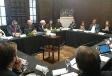 Rector y funcionario de SPU abren Consejo de Decanos de Derecho