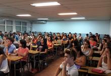 Comenzó el ingreso en la Facultad de Derecho