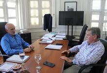 Rector de UNICEN recibió a titular de Federación Agraria Tandil