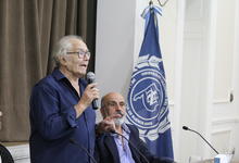 Pérez Esquivel se reencontró con la comunidad universitaria regional