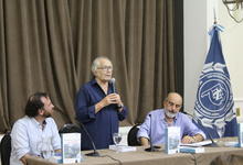 Pérez Esquivel se reencontró con la comunidad universitaria regional