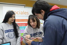 Gran marco de jóvenes en la Expo UNICEN en Olavarría
