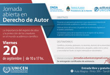 1º Jornada Abierta en Derecho de Autor