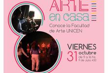 Facultad de Arte invita a la jornada “Arte en Casa” para escuelas secundarias