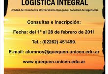 Abierta la inscripción a la Licenciatura en Logística Integral