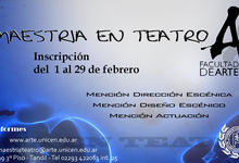 Maestría en Teatro