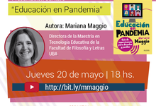 Ciencias Sociales: presentan el libro “Educación en Pandemia”