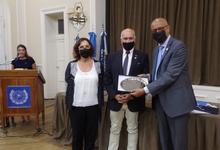 Residente de ONU recibido por Rector y Vicerrectora en la Universidad 