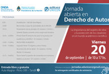 1º Jornada Abierta en Derecho de Autor
