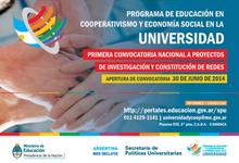 Programa de Educación en Cooperativismo y Economía Social en la Universidad