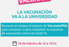 Hoy vacunan en sedes de Tandil y Quequén; y lunes en sede Olavarría
