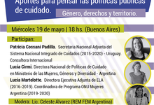 Conversatorio virtual sobre políticas de género, derechos y territorio