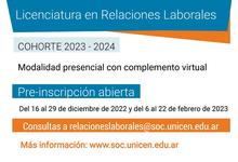 Ciencias Sociales anuncia nuevo ciclo de Licenciatura en Relaciones Laborales