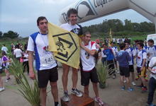 Colorido y participación en el inicio de las Olimpiadas
