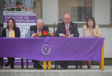 Anuncian nueva obra universitaria, en inauguración de sala de necropsia animal