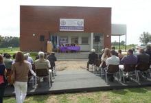Anuncian nueva obra universitaria, en inauguración de sala de necropsia animal