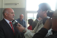 Anuncian nueva obra universitaria, en inauguración de sala de necropsia animal