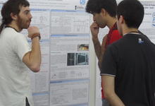 Investigadores presentan posters en el marco de Fluidos 2014